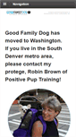 Mobile Screenshot of goodfamilydog.com